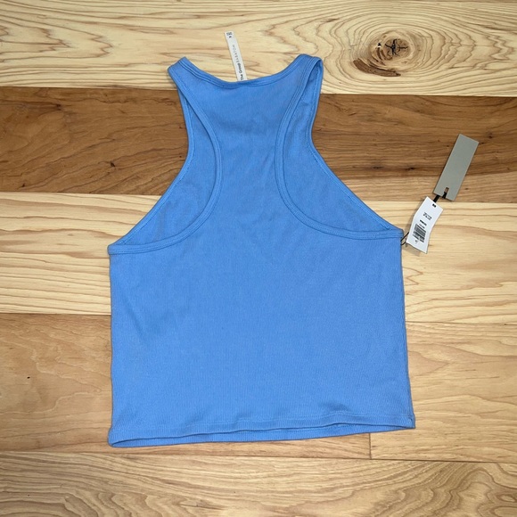 NWT The Group Babaton Sky Blue Senna Top - Size M - Picture 6 of 6